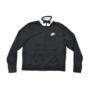 Nike Women's Sportswear Essential Track Jacket Black Size M DJ1097-010 NEW